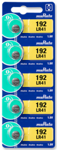 LR41 Batteria Murata ALkalina 192
