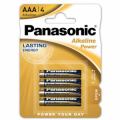 Pile Panasonic MiniStilo LR03 - AAA Alkaline bl. 4pz