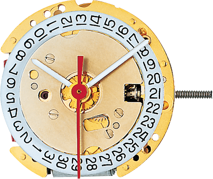 Ricambi Orologi Svizzeri Movimento Al Quarzo Svizzero Ronda 517 Inglese & Giorno E Battery Life