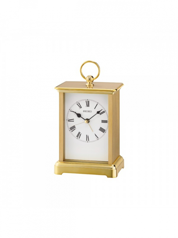 Seiko Orologio Da Parete In Legno – Colore Noce Scuro, Quadrante Bianco, Movimento Analogico, Collection Chiming