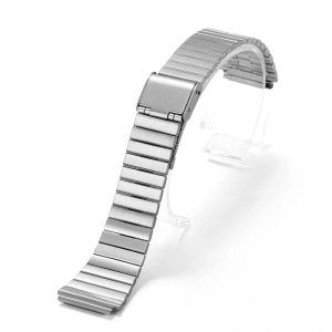 Bracciale in metallo acciaio tipo CASIO LA670WA mm.13