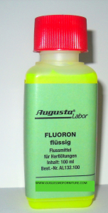 Fluoron per brasatura, borace liquido