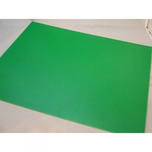 Tappetino da lavoro in pvc verde rigido 300x240mm