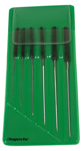 Assortimento di alesatori con manico 0,40- 1,40 mm cf. 6 pz