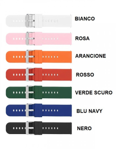 Cinturino in silicone smart watch mm.20