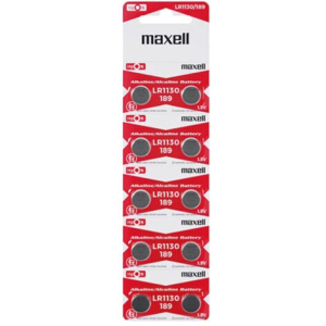 BATTERIE ALKALINA LR1130 MAXELL 189