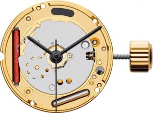 Movimento ETA F03.105;  7 ¾'' 'Data al 3, swiss made