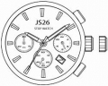 Movimento Miyota JS26 - 12 1/2  