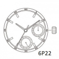 Movimento Miyota 6P22, 10 1/2 multifunzione