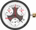 Movimento ETA G10712CB=G10711 13-1/4  data al 4 obliqua  swiss made