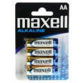 Batterie stilo Maxell LR6 -AA cf. 4 pz