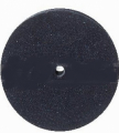 Gommino a ruota in silicone nero diam 22 mm finitura per plastica e acciaio cf. 10 pz