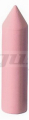 Gommino forma a cilindro in silicone rosa diam 6 mm finitura super lucida grana extra fine cf. 10 pz