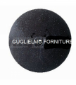 Moletta lenticolare a ruota in silicone Nero diam 22 mm per la finitura di plastica e acciaio cf. 10 pz