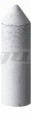 Gommino forma a cilindro in silicone bianco diam 6 mm sgrossatura grana grossa cf. 10 pz