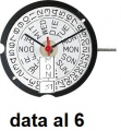 Movimento Ronda 507 - 10 1/2, doppia data al 6