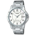OROLOGIO CASIO QUADRANTE BIANCO MTP V004D-7BUDF, P.V. 46,00