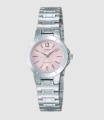 OROLOGIO CASIO QUADRANTE ROSA LTP 1177A-4A1; P.V. 44,00